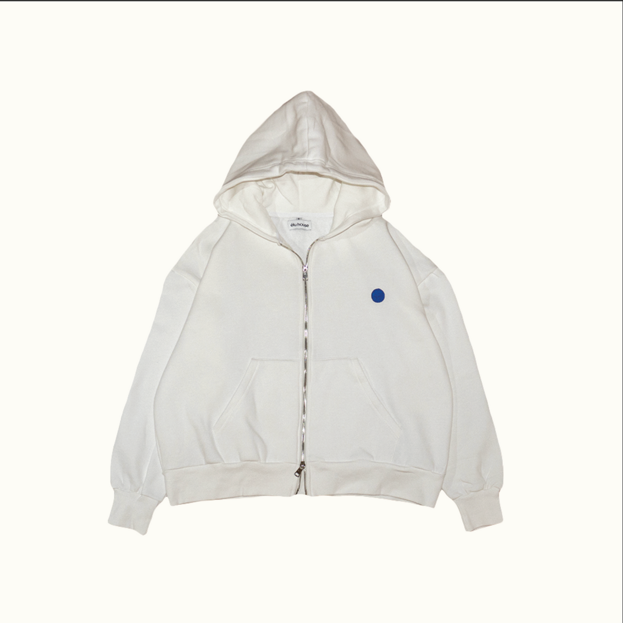 Signature Double zip hoodie Pure