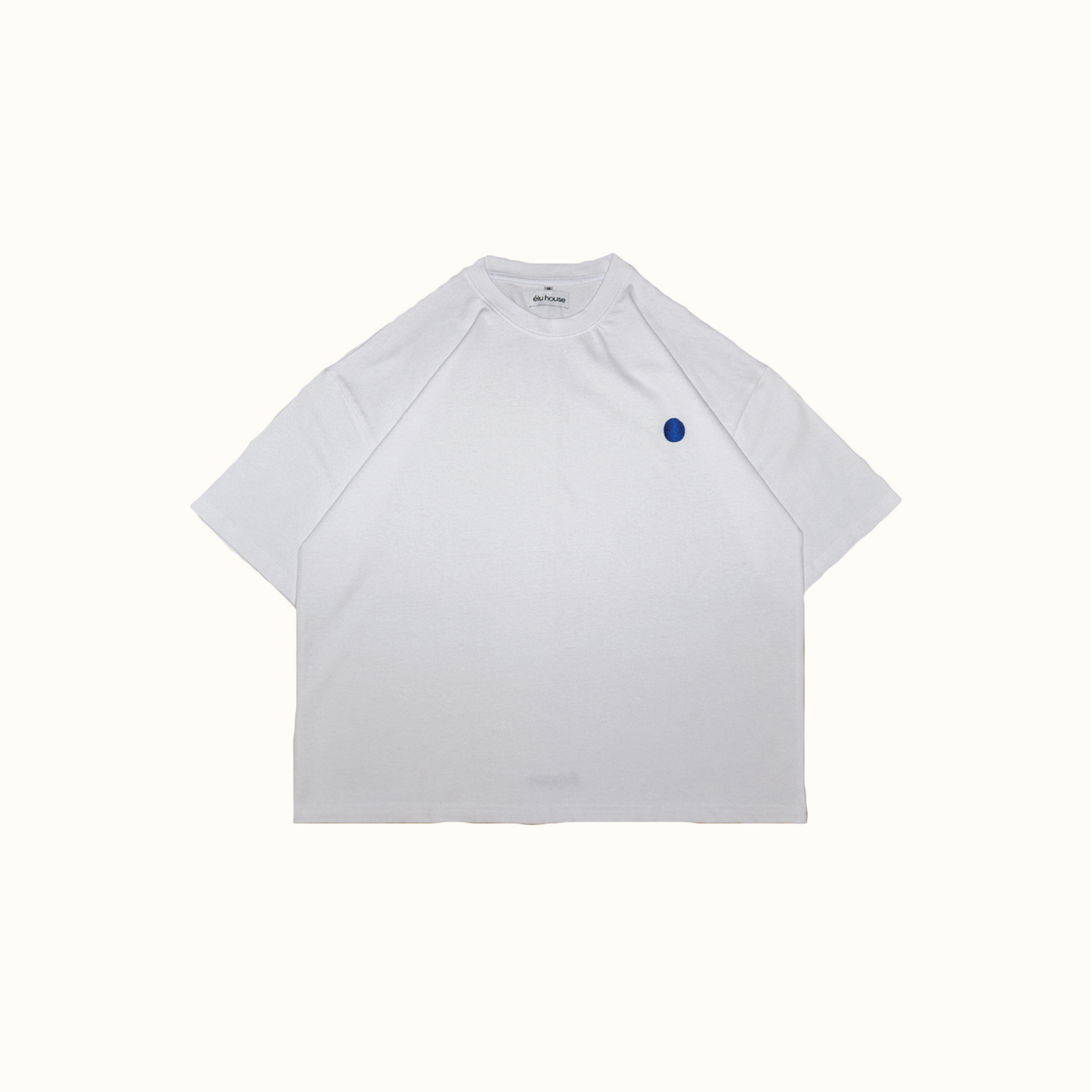 Heavyweight Drop Shoulder Tee Pure